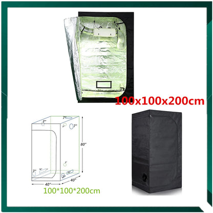 Growbox 2-in-1 600D Grow tent Complete kit Indoor