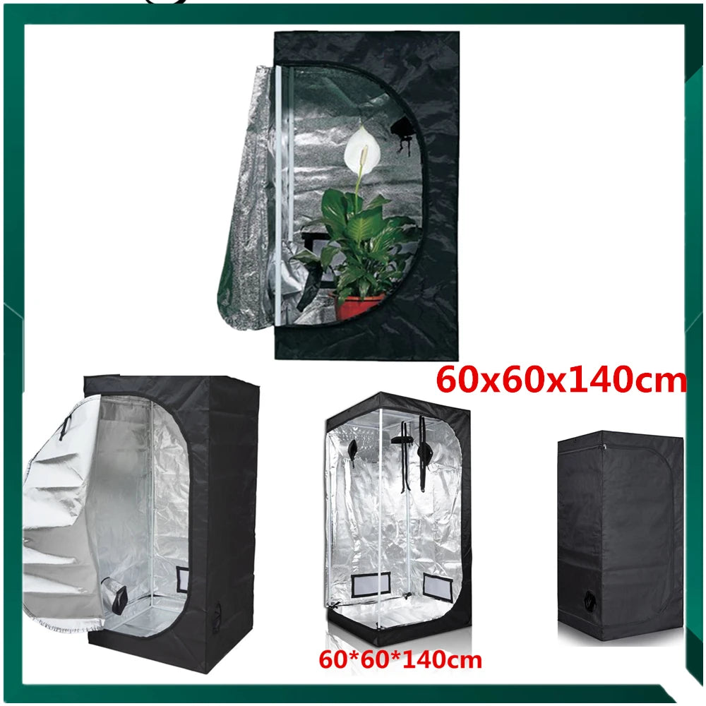 Growbox 2-in-1 600D Grow tent Complete kit Indoor