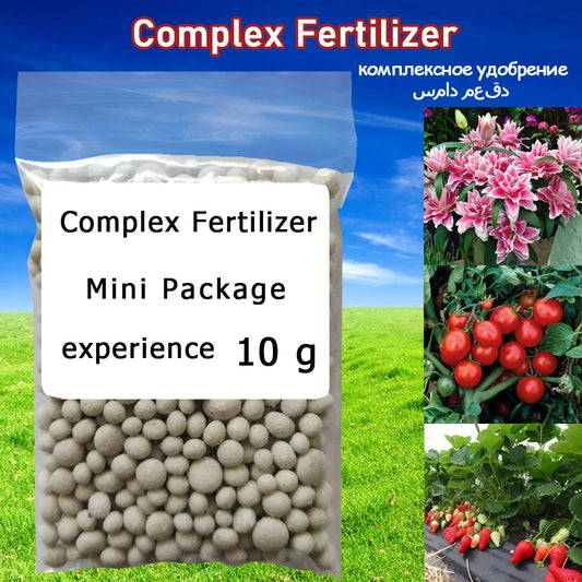 10 g Complex Fertilizer NPK Nitrogen-Phosphate-Potassium Mini Package