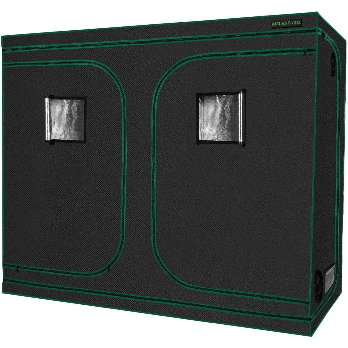 4x8 Grow Tent 96"x48"x80'' High Reflective 600D Diamond Mylar Canvas with Observation Window