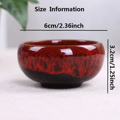 Ceramic Bonsai Flowing Glaze Ceramic Orchid Dirt Pots