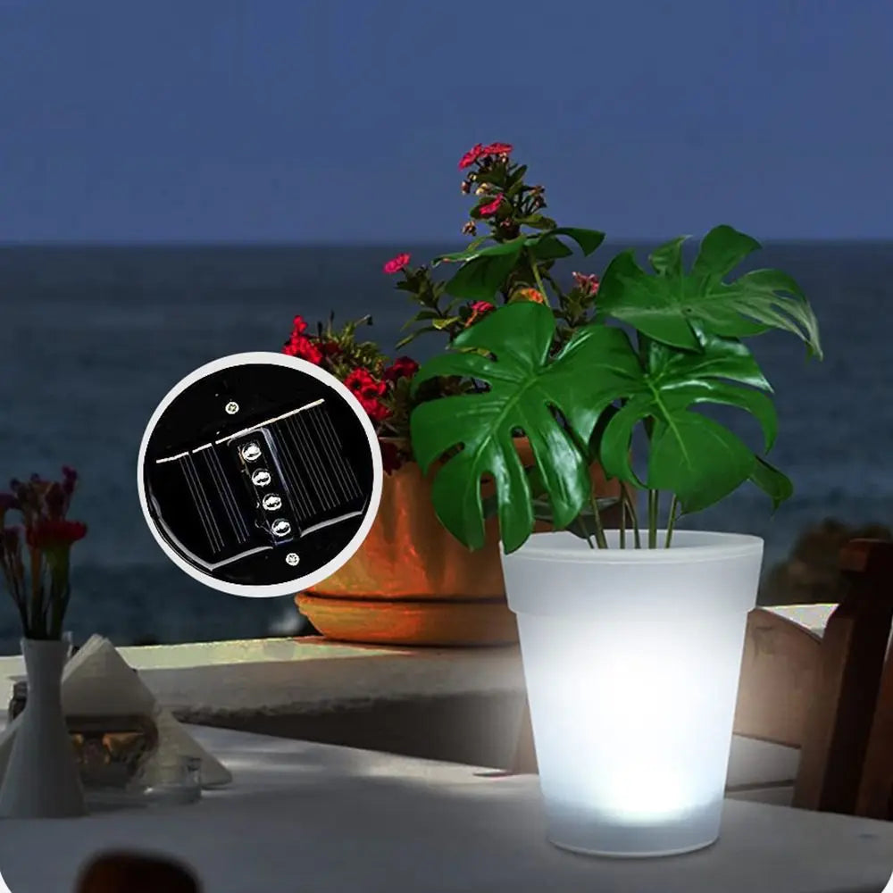 Waterproof Solar LED Dirt pot