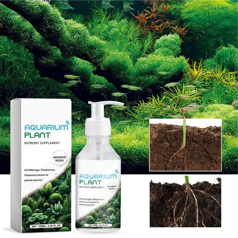 100ml Liquid Fertilizer Organic Aquatic Plant Nutritional Supplement