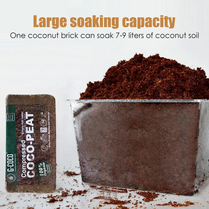 Coco Peat Organic Coconut Fiber Substrate With Low EC And PH Fertilizer