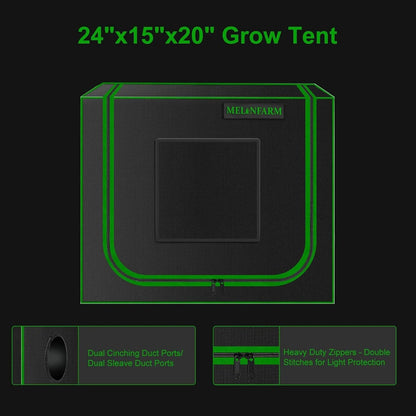 4x8 Grow Tent 96"x48"x80'' High Reflective 600D Diamond Mylar Canvas with Observation Window