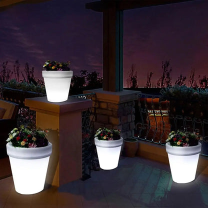 Waterproof Solar LED Dirt pot