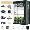 3x3 Grow Tent Kit Complete 150W TS1000 Dimmable Full Specturm