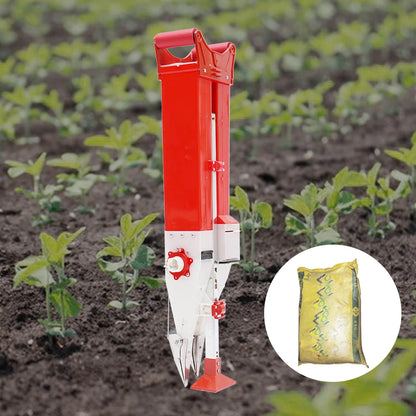 Fertilizer Planter Handheld Red Garden Corn