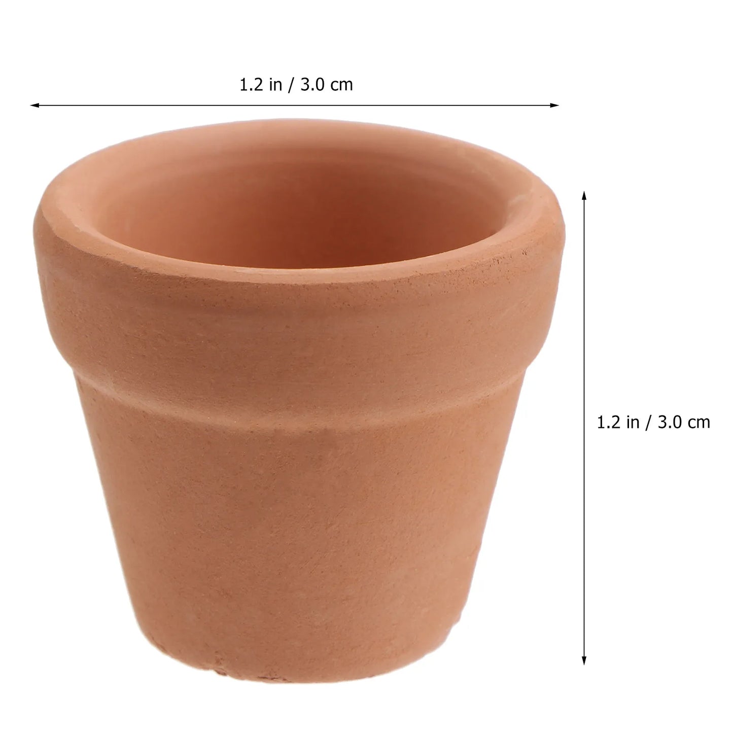 Mini Terracotta Clay Succulent Flower Dirt Pot