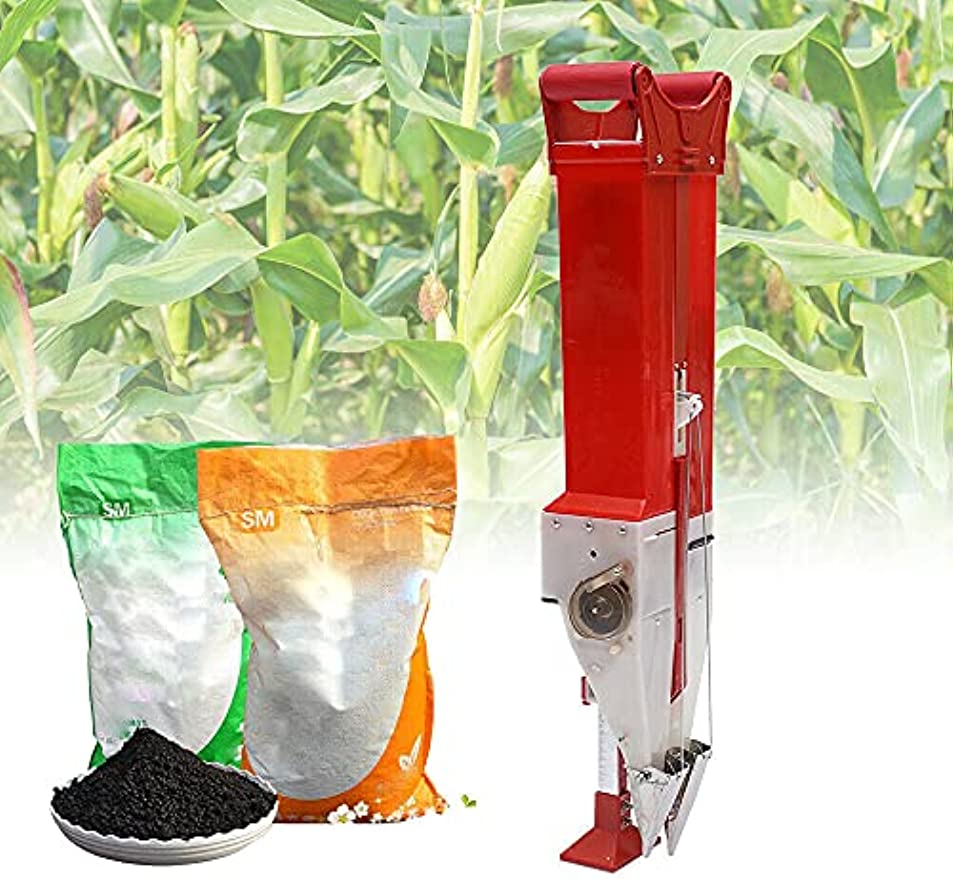 Fertilizer Planter Handheld Red Garden Corn