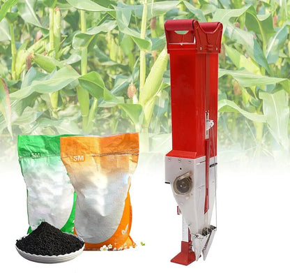 Fertilizer Planter Handheld Red Garden Corn