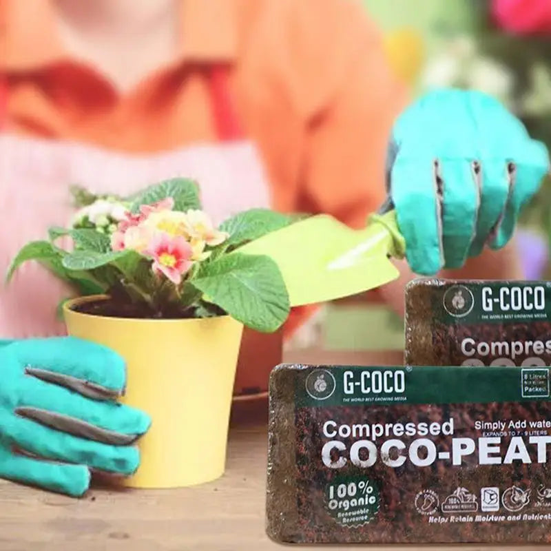 Coco Peat Organic Coconut Fiber Substrate With Low EC And PH Fertilizer