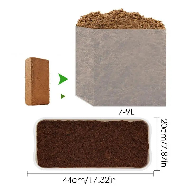 Coco Peat Organic Coconut Fiber Substrate With Low EC And PH Fertilizer